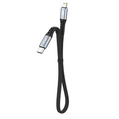 Dudao L10P Lightning - USB-C PD 20W cable 0.23m - black