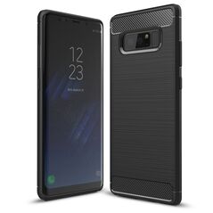 Techsuit Techsuit - Carbon Silicone - Samsung Galaxy Note 8 - Black 5949419062351 έως 12 άτοκες Δόσεις