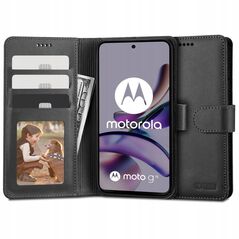 Case MOTOROLA MOTO G53 5G / G13 4G / G23 Tech-Protect Wallet black 9490713932759