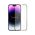 Tempered glass DeTech, για iPhone 14, 3D Full Glue, 0.3mm, Μαυρο - 52700
