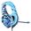 Ακουστικά Onikuma K1-B, Για PC, Μικρόφωνο, 3.5mm, Μπλε - 20684
