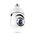 Smart security camera No brand PST-F1-3MP, 3.0Mp, PTZ, For socket E27, Wi-Fi, Tuya Smart, White - 91029