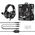 Ακουστικά Onikuma K8, Για PC, Μικρόφωνο, 3.5mm, USB, Μαύρο - 20741 έως 12 άτοκες Δόσεις