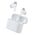 1MORE Headphones Wireless 1MORE Pistonbuds Pro SE (white) 060216 6933037203448 EC305-White έως και 12 άτοκες δόσεις