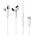 Earphones Baseus Encok C17, Type-C, Microphone, White - 20766 έως 12 άτοκες Δόσεις