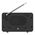 N'oveen Φορητό Ραδιόφωνο N'oveen PR950 3.7V 2200mAh με Bluetooth, Υποδοχή USB,micro SD,Aux-in, Τροφοδοσία Ρεύματο και Μπαταρίας Μαύρο 32355 5902221622014