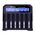 Efan Φορτιστής Μπαταριών EiZfan X6 με οθόνη για Μπαταρίες από 10340 έως 26650 και AAA/AA/A/SC/C 6 θέσεων 35614 6926092300627