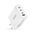 Wall Charger 100W 3x USB-C PD + QC3.0 USB Tech-Protect NC100W-GAN white 9490713934814