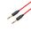 Cable AUX 1m minijack 3,5mm - minijack 3,5mm Hoco UPA11 red 6957531079309