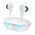 Bluetooth 5.0 TWS Gaming Headphones + AWEI Docking Station (T23) white 6954284001755