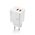 Wall Charger PD 35W 2x USB-C GaN Reverse U63 white 5905884803301