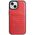 Original Case IPHONE 15 PLUS / 14 PLUS Audi Synthetic Leather MagSafe (AU-TPUPCMIP15M-GT/D3-RD) red 6955250226950