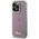 Guess case for iPhone 15 Pro 6.1&quot; GUHCP15LHDECMP pink hardcase IML Faceted Mirror Disco Iridescent 3666339172619
