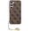 Original Case SAMSUNG GALAXY A35 5G Guess Hardcase 4G Charms Collection (GUHCSA35GF4GBR) brown 3666339259648