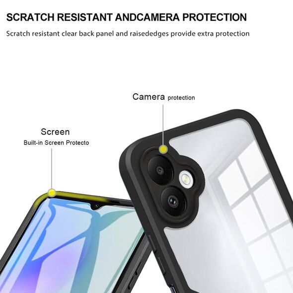 Techsuit Case for Samsung Galaxy A05 + Cover - Techsuit ColorVerse 360 Series - Black 5949419151963 έως 12 άτοκες Δόσεις