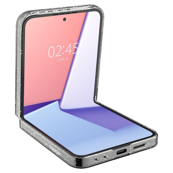 Spigen Case for Samsung Galaxy Z Flip6 - Spigen Air Skin - Crystal Glitter 8809971227896 έως 12 άτοκες Δόσεις