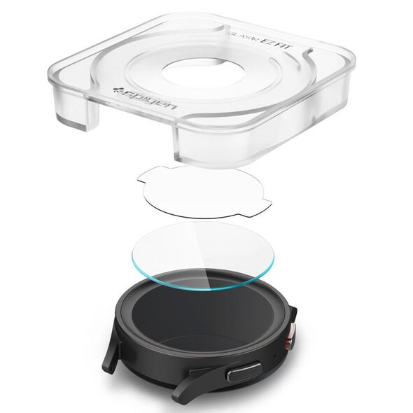 Spigen Spigen - Glas.tR EZ-FIT (2 pack) - Samsung Galaxy Watch 5 Pro (45mm) - Clear 8809811867718 έως 12 άτοκες Δόσεις