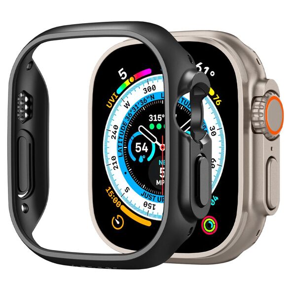 Spigen Spigen - Thin Fit - Apple Watch Ultra / Ultra 2 - Black 8809811868777 έως 12 άτοκες Δόσεις