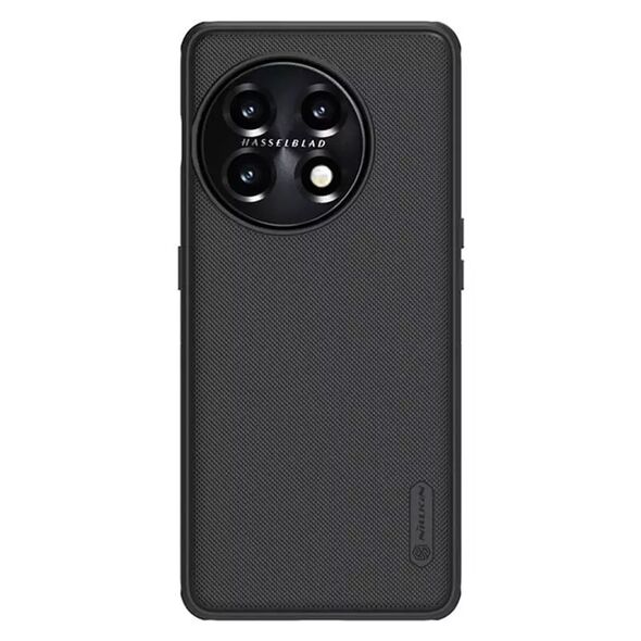 Nillkin Husa pentru OnePlus 11 - Nillkin Super Frosted Shield - Black 6902048262249 έως 12 άτοκες Δόσεις