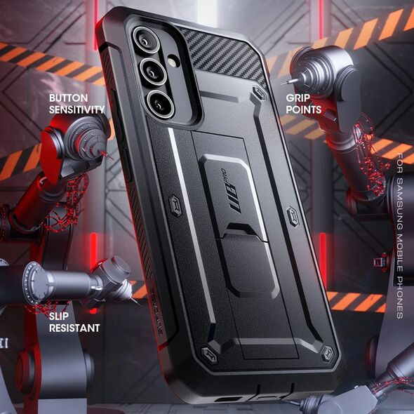 Supcase Husa pentru Samsung Galaxy A34 5G - Supcase Unicorn Beetle Pro - Black 0843439122994 έως 12 άτοκες Δόσεις