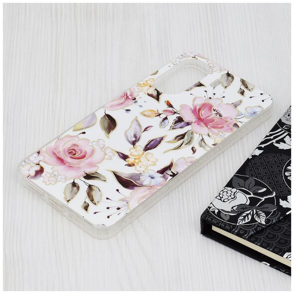 Techsuit Husa pentru Xiaomi Redmi 13C 4G / Poco C65 - Techsuit Marble Series - Chloe White 5949419085619 έως 12 άτοκες Δόσεις