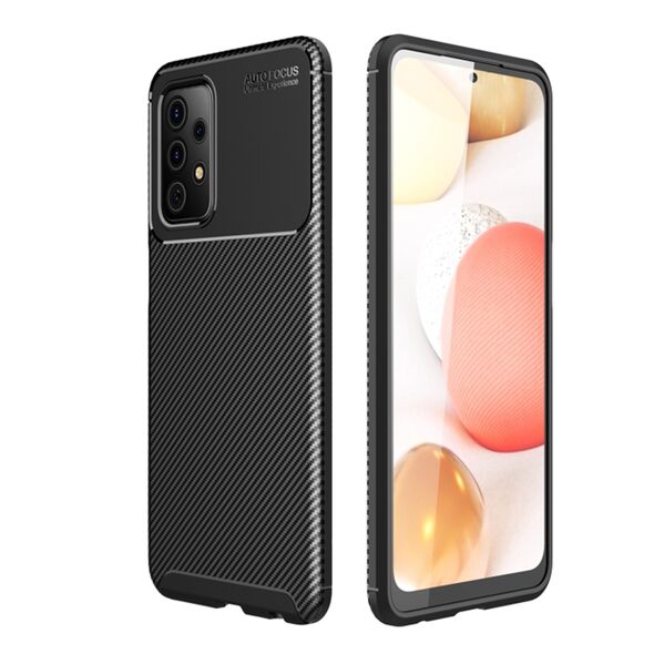 Techsuit Case for Samsung Galaxy A52 4G / A52 5G / A52s 5G - Techsuit CarbonFiber - Black 5949419161689 έως 12 άτοκες Δόσεις