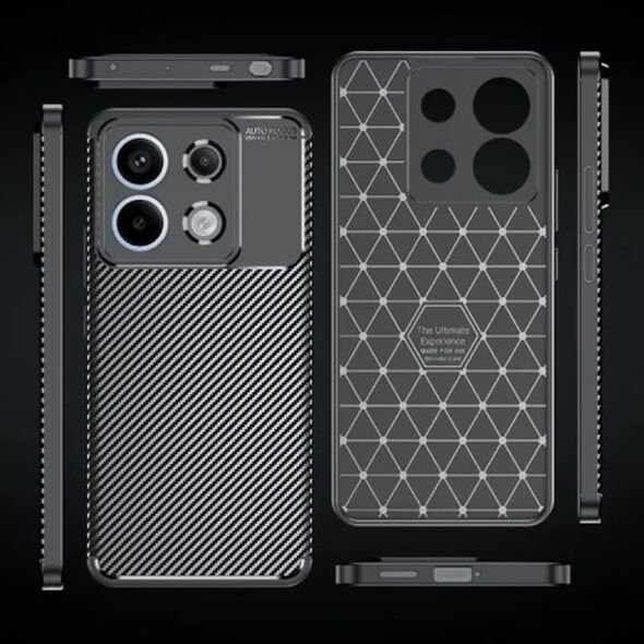 Techsuit Case for Xiaomi Redmi Note 13 5G - Techsuit CarbonFiber - Black 5949419161313 έως 12 άτοκες Δόσεις