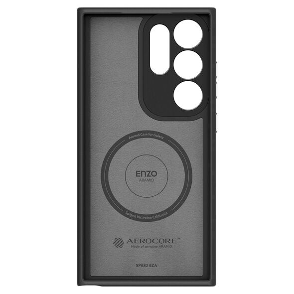 Spigen Husa pentru Samsung Galaxy S24 Ultra - Spigen Enzo Aramid - Matte Black 8809971221740 έως 12 άτοκες Δόσεις