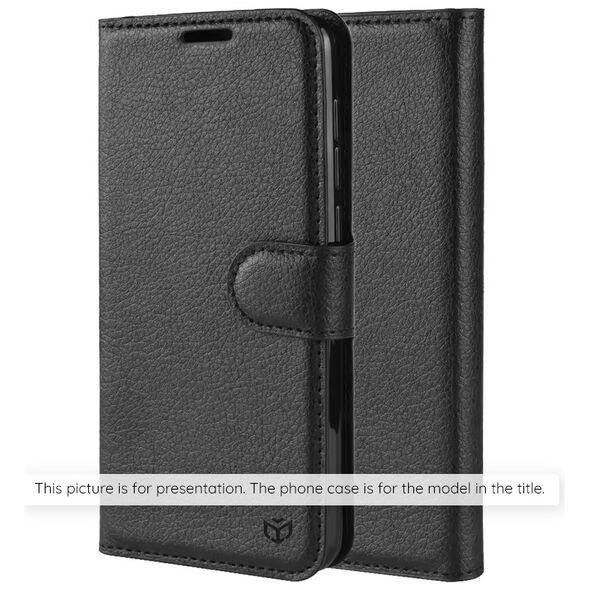 Techsuit Case for iPhone 16 Plus - Techsuit Leather Folio - Black 5949419188280 έως 12 άτοκες Δόσεις