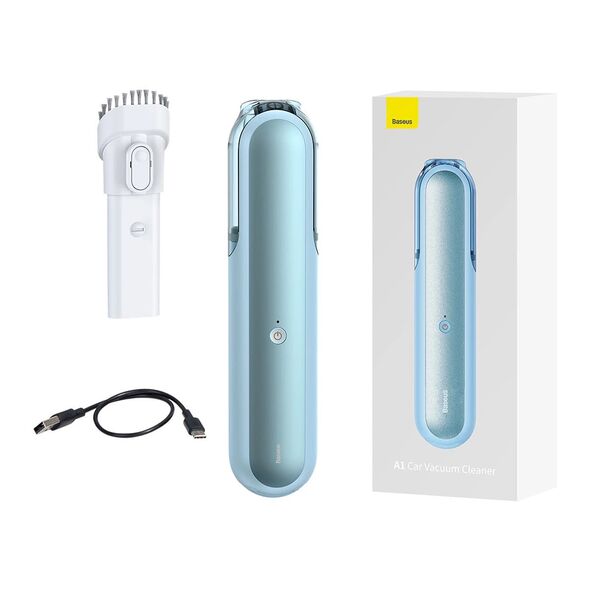 Baseus Wireless Car Vacuum, 4000Pa - Baseus A1 (VCAQ010003) - Blue 6932172611903 έως 12 άτοκες Δόσεις