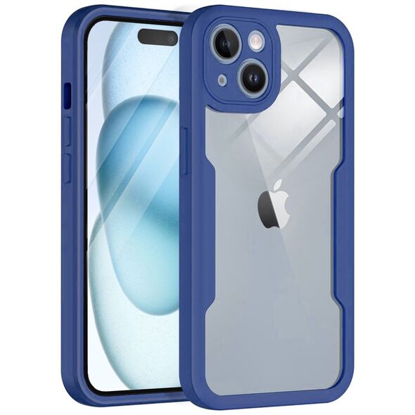 Techsuit Case for iPhone 16 Plus + Cover - Techsuit ColorVerse 360 Series - Blue 5949419199668 έως 12 άτοκες Δόσεις