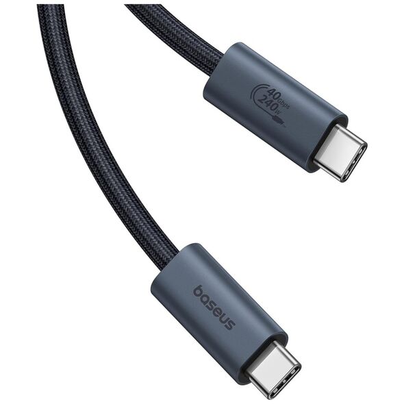 Baseus Data Cable, Type-C, 240W, 240W, 1m - Baseus Flash Series 2 (P10311803111-00) - Black 6932172648817 έως 12 άτοκες Δόσεις