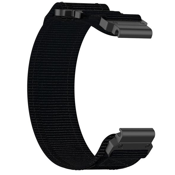 Techsuit Strap for Garmin Fenix 5/5 Plus 6/6 Pro/7/Forerunner 935/945/955/Approach S60/S62 - Techsuit Watchband QuickFit (W057) - Black 5949419219250 έως 12 άτοκες Δόσεις