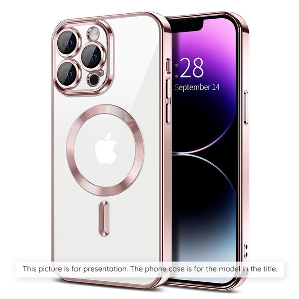 Techsuit Case for Samsung Galaxy A55 5G - Techsuit Luxury Crystal MagSafe - Pink 5949419221284 έως 12 άτοκες Δόσεις