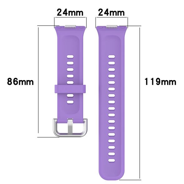 Techsuit Strap for Huawei Watch Fit 3 - Techsuit Watchband 24mm (W061) - Pink 5949419225268 έως 12 άτοκες Δόσεις