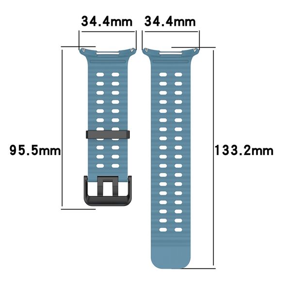 Techsuit Strap for Samsung Galaxy Watch Ultra 47mm - Techsuit Watchband (W062) - Gray 5949419225176 έως 12 άτοκες Δόσεις