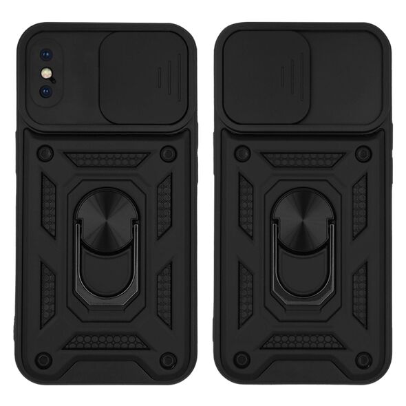 Θήκη Ring Armor CamPro Sonique για Apple iPhone X / iPhone XS Μαύρο 5210312004916