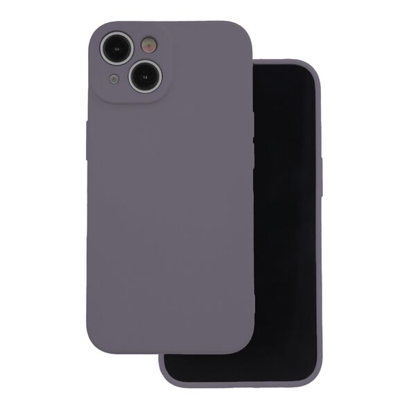 Silicon case for iPhone 16 Pro 6,3&quot; dark grey 5907457797314