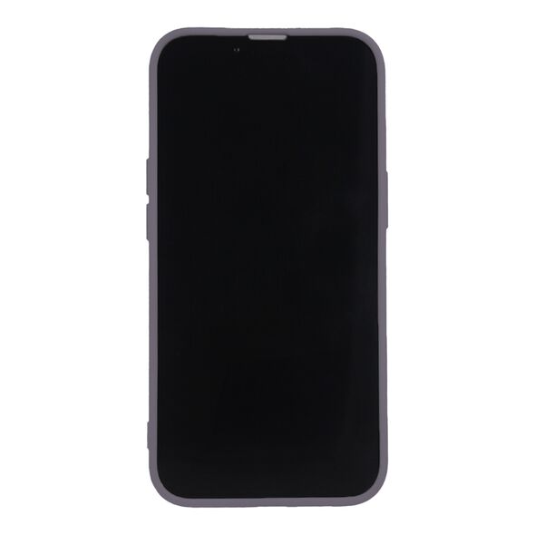 Silicon case for Samsung Galaxy S23 dark grey 5907457797277