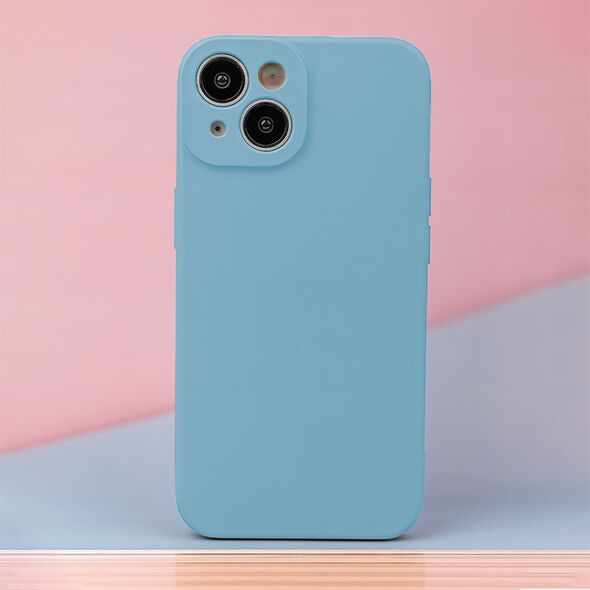 Silicon case for Samsung Galaxy S22 sky blue 5907457797611