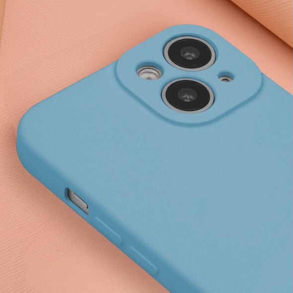 Silicon case for Samsung Galaxy S22 sky blue 5907457797611