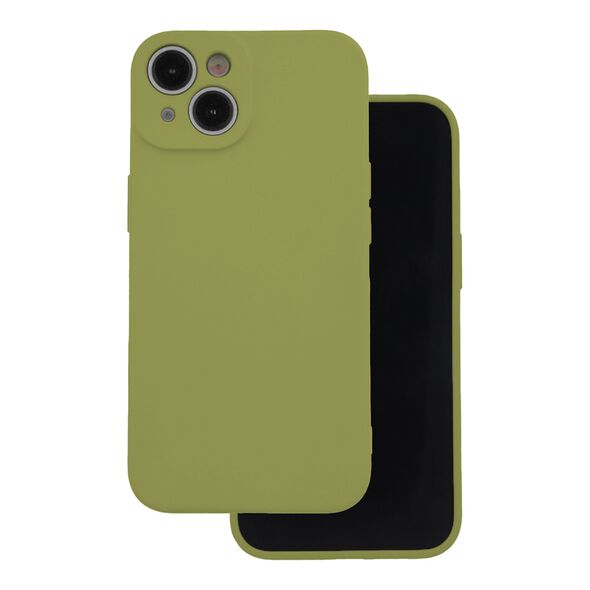 Silicon case for iPhone 16 Pro 6,3&quot; olive 5907457797826