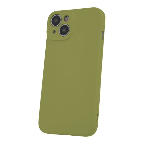 Silicon case for iPhone 16 Pro 6,3&quot; olive 5907457797826