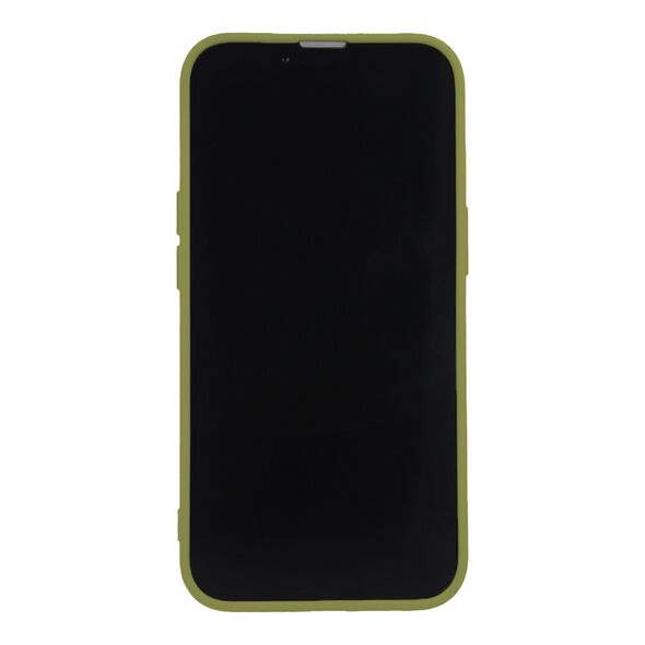 Silicon case for Samsung Galaxy A35 5G olive 5907457797758