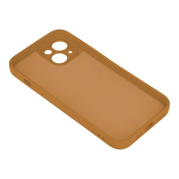 Silicon case for iPhone 15 6,1&quot; caramel 5907457797888