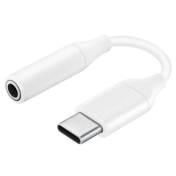 Samsung Headphone Adapter 3.5mm Mini Jack (Female) - USB Type C (Male) White (EE-UC10JUWEGWW) 887276367231