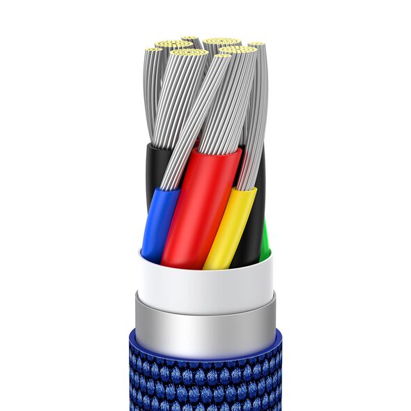 Baseus Baseus - Data Cable Crystal Shine (CAJY000703) - Type-C to Type-C, 100W, 2m - Blue 6932172602901 έως 12 άτοκες Δόσεις