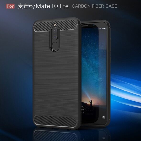 Case HUAWEI MATE 10 LITE Nexeri Carbon Armored black 5902429905803