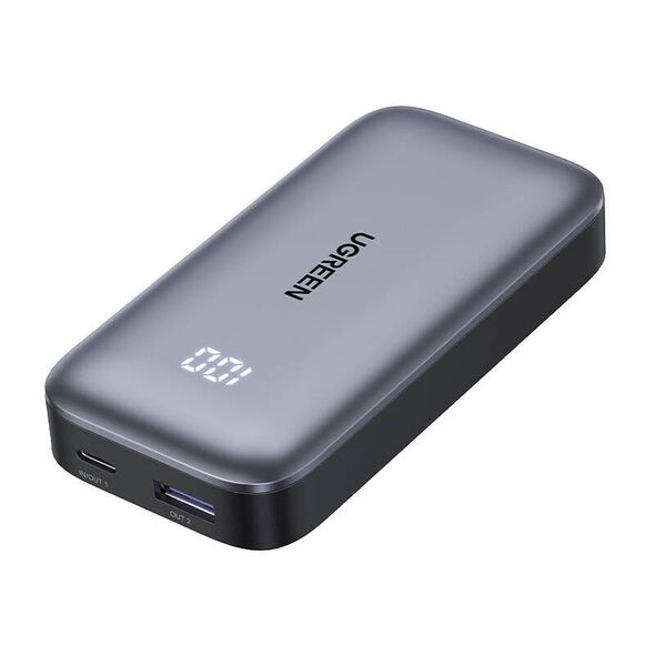 Powerbank 10000mAh 30W PD USB + USB-C UGREEN Nexode PB502 black 6941876221851