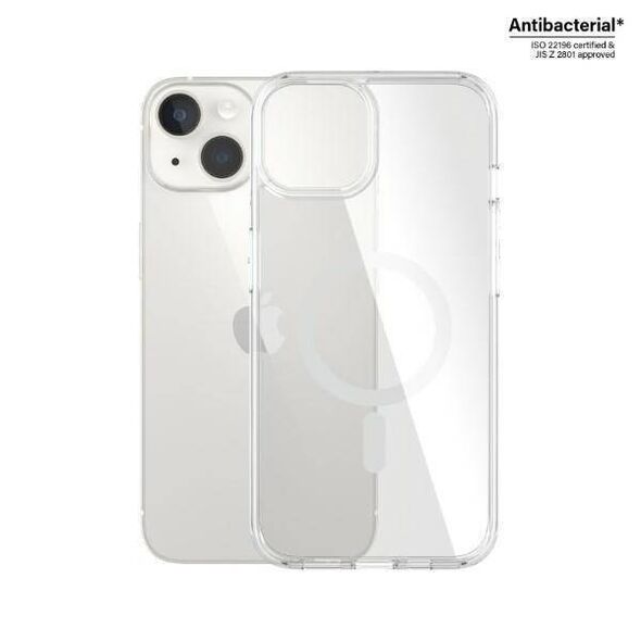 Case IPHONE 13 / 14 PanzerGlass HardCase Antibacterial Military (0409) Grade Clear transparent 5711724004094